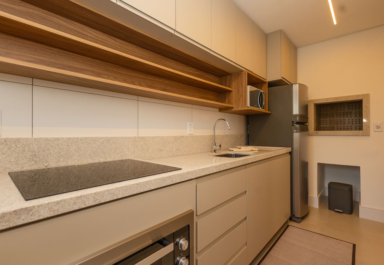 Apartamento em Gramado - NOVO! 2D (1 suite) em frente à Vila Olimpica (Várzea)