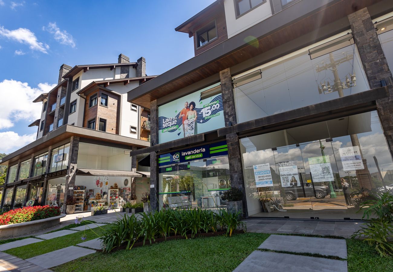 Apartamento em Gramado - NOVO! 2D (1 suite) em frente à Vila Olimpica (Várzea)