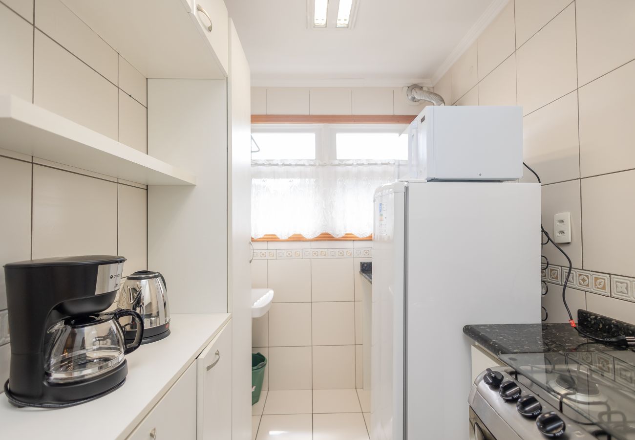 Apartamento em Gramado - Ap acolhedor na esq do Lago Joaquina (2 suites)