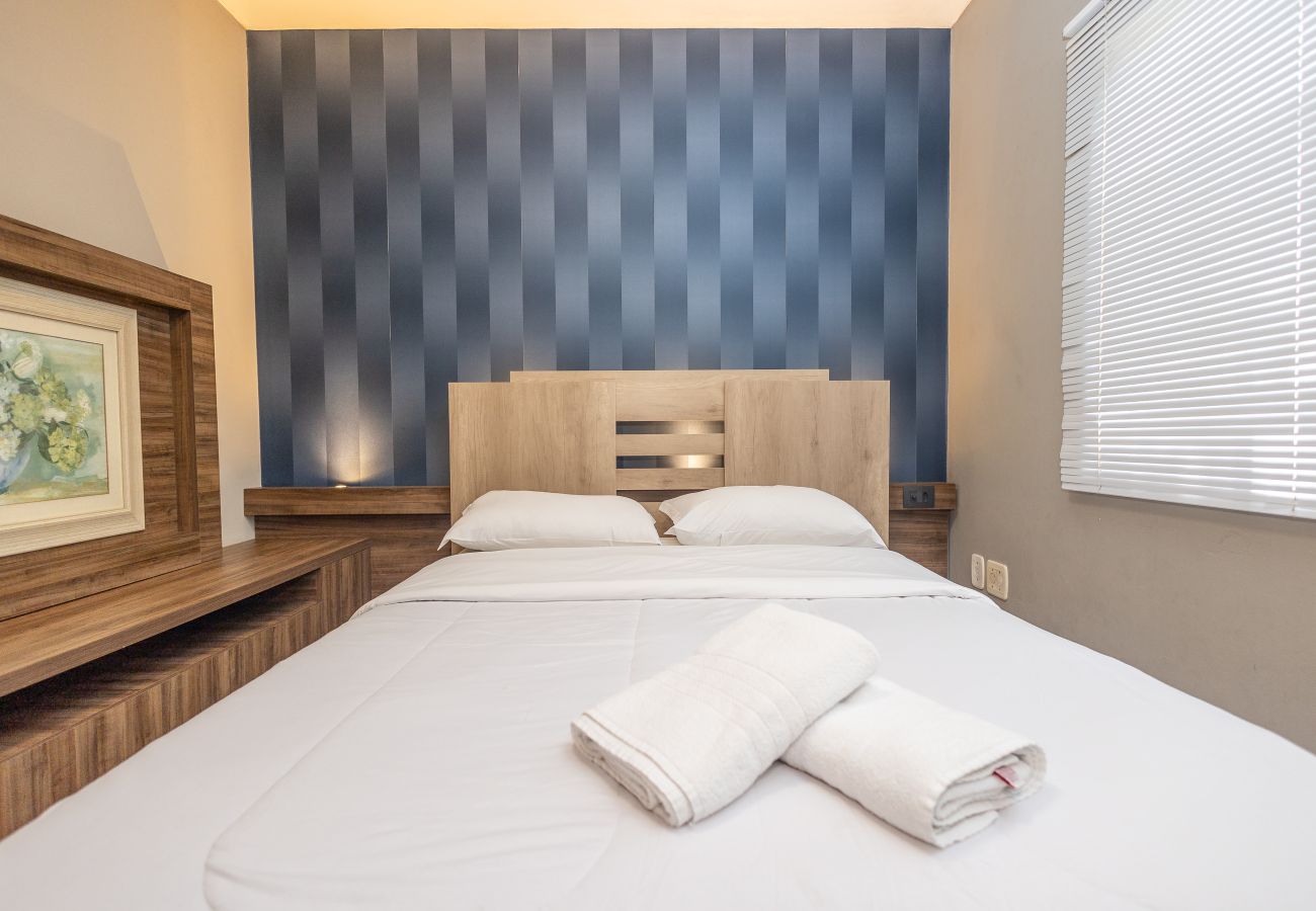 Apartamento em Gramado - Ap acolhedor na esq do Lago Joaquina (2 suites)