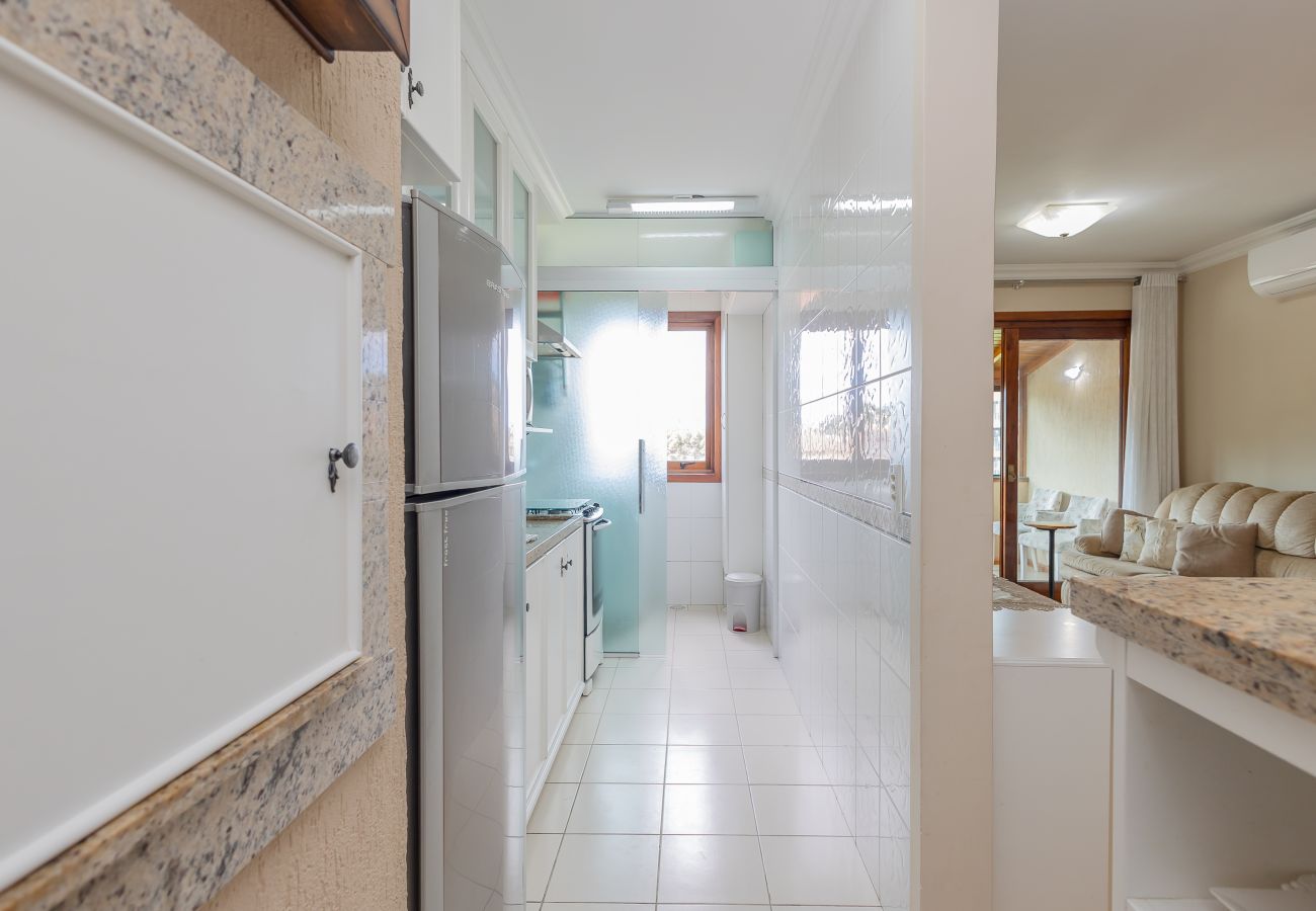 Apartamento em Gramado - Ap 3D na av Borges de Medeiros (3 banheiros, 2 vagas)