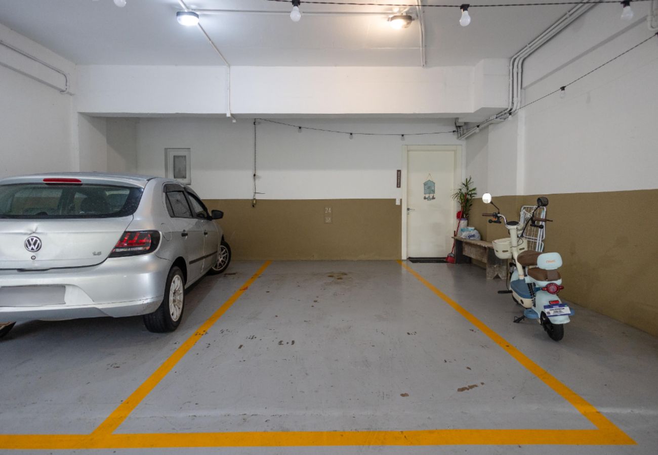 Apartamento em Gramado - NOVO! Loft 2D (1 suite) a 400m da Rua Coberta!