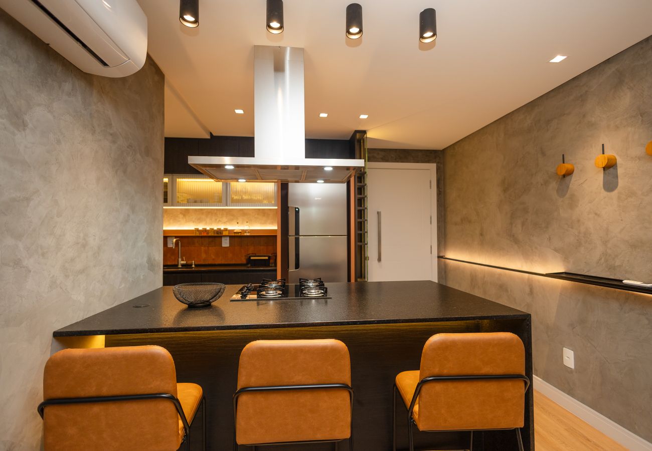 Apartamento em Gramado - NOVO! Loft IMPECÁVEL! Desfrute Gramado como um nativo!