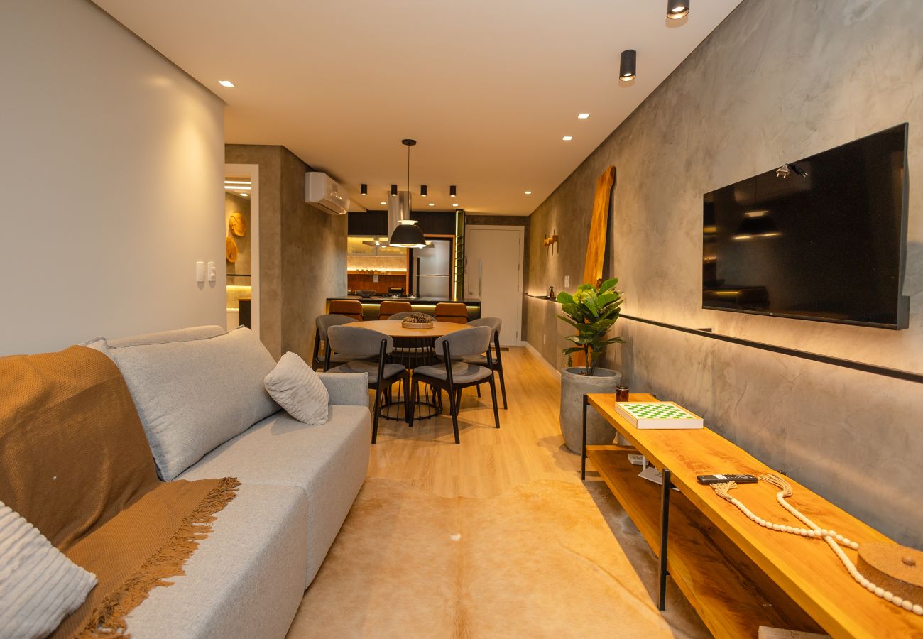 Apartamento em Gramado - NOVO! Loft IMPECÁVEL! Desfrute Gramado como um nativo!