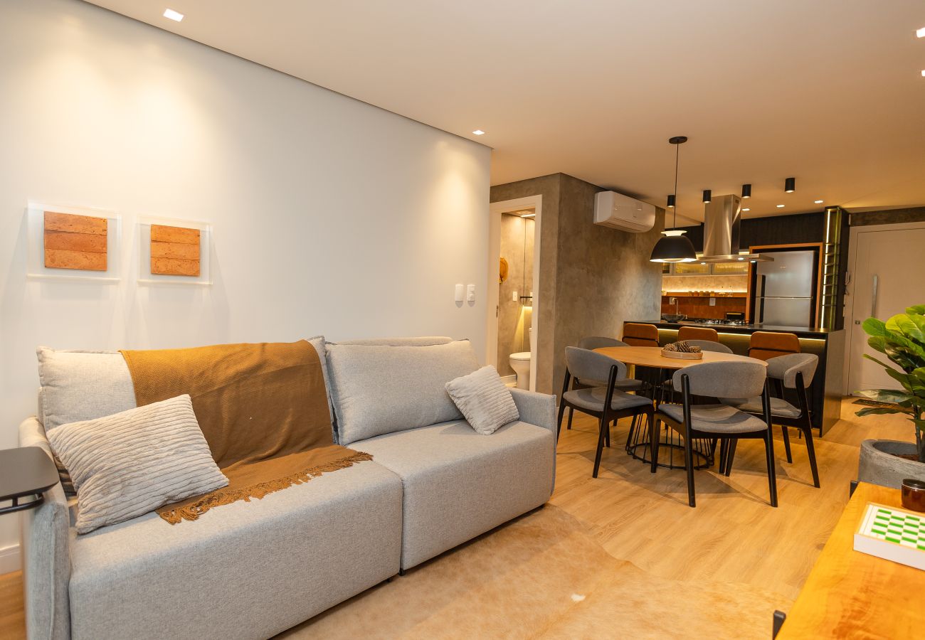 Apartamento em Gramado - NOVO! Loft IMPECÁVEL! Desfrute Gramado como um nativo!