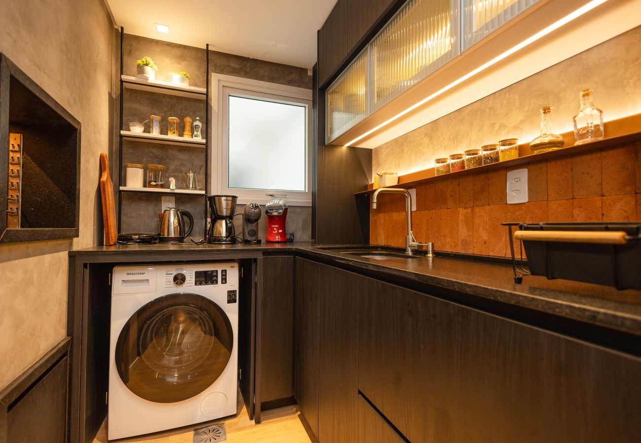 Apartamento em Gramado - NOVO! Loft IMPECÁVEL! Desfrute Gramado como um nativo!