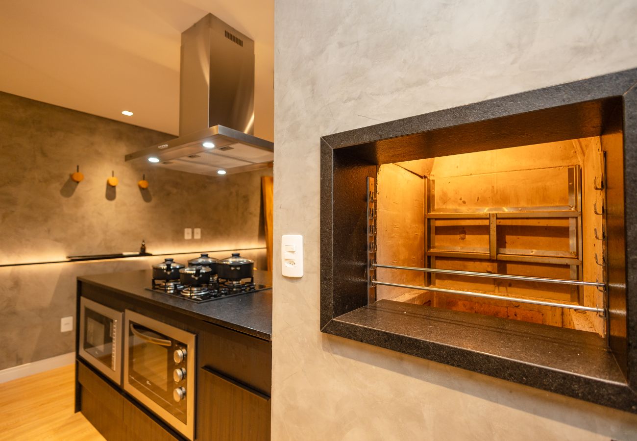 Apartamento em Gramado - NOVO! Loft IMPECÁVEL! Desfrute Gramado como um nativo!