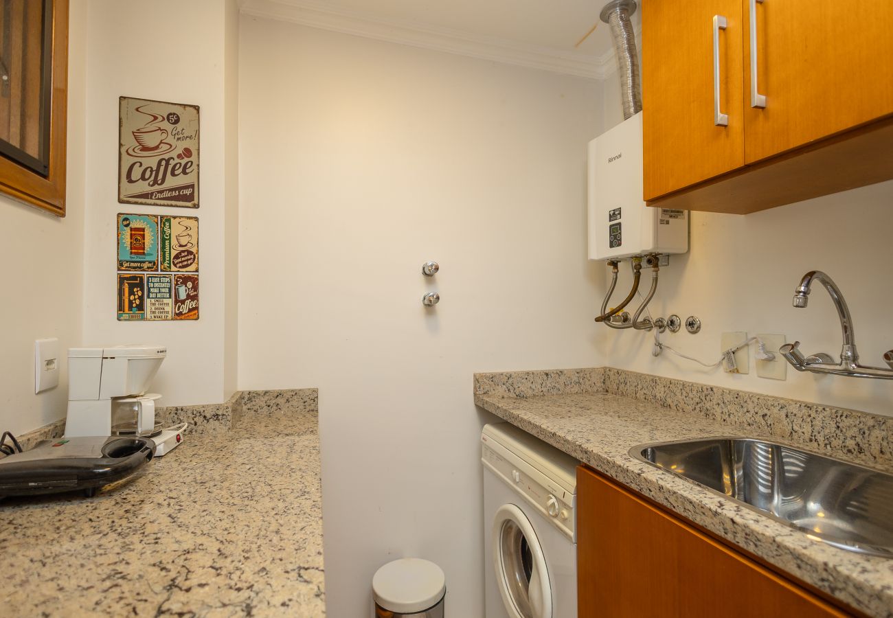 Apartamento em Gramado - NOVO! Apto 2d (1 suíte) a 600m da R Coberta!