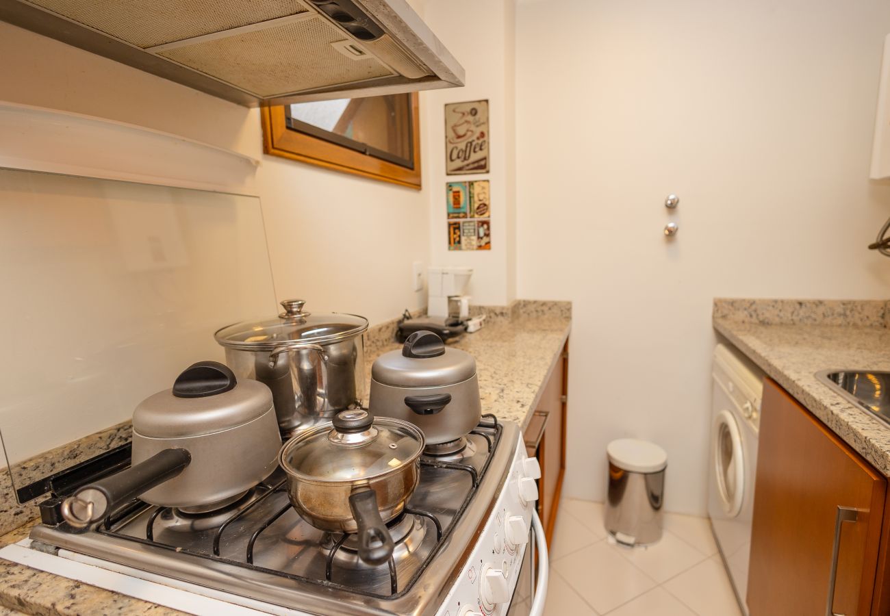 Apartamento em Gramado - NOVO! Apto 2d (1 suíte) a 600m da R Coberta!