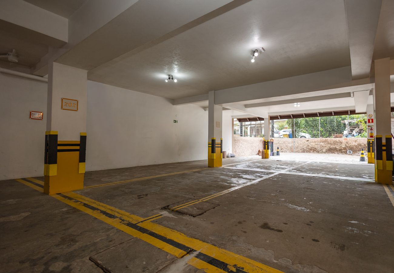 Apartamento em Gramado - NOVO!Apto 2d a 700m da R Coberta! C Super Terraço!
