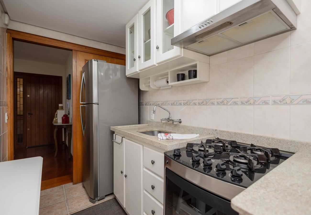Apartamento em Gramado - NOVO!Apto 2d a 700m da R Coberta! C Super Terraço!