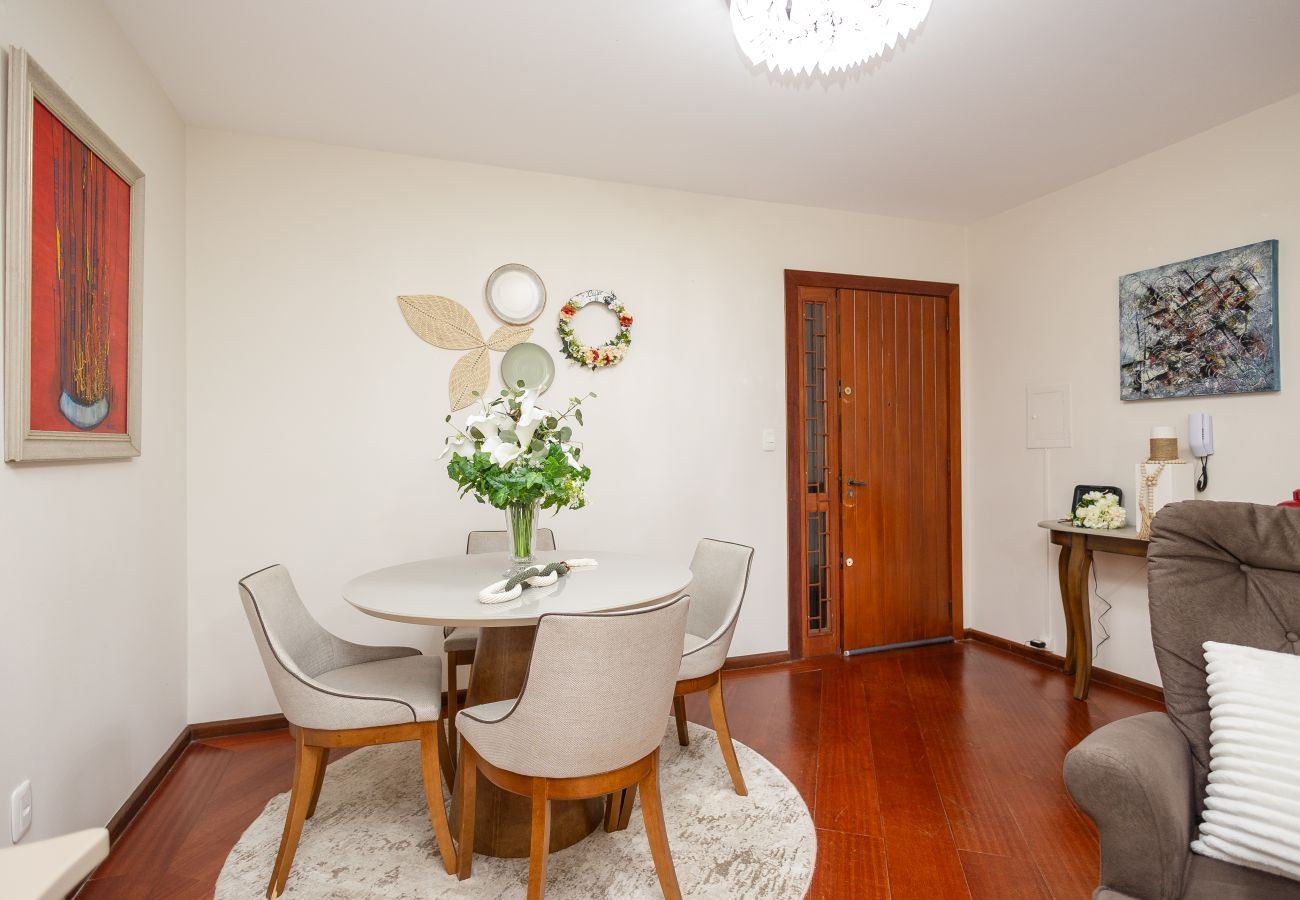 Apartamento em Gramado - NOVO!Apto 2d a 700m da R Coberta! C Super Terraço!