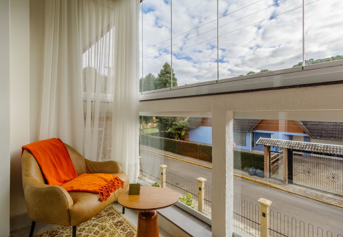 Apartamento em Canela - NOVO! Ap (1 suíte) temático EXPRESSO 221 Canela - Gramado
