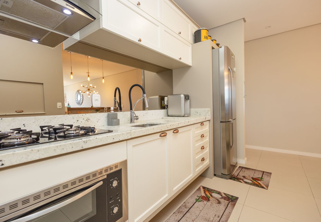 Apartamento em Gramado - Ap 2D (1 suíte) com Vista para o Bosque!