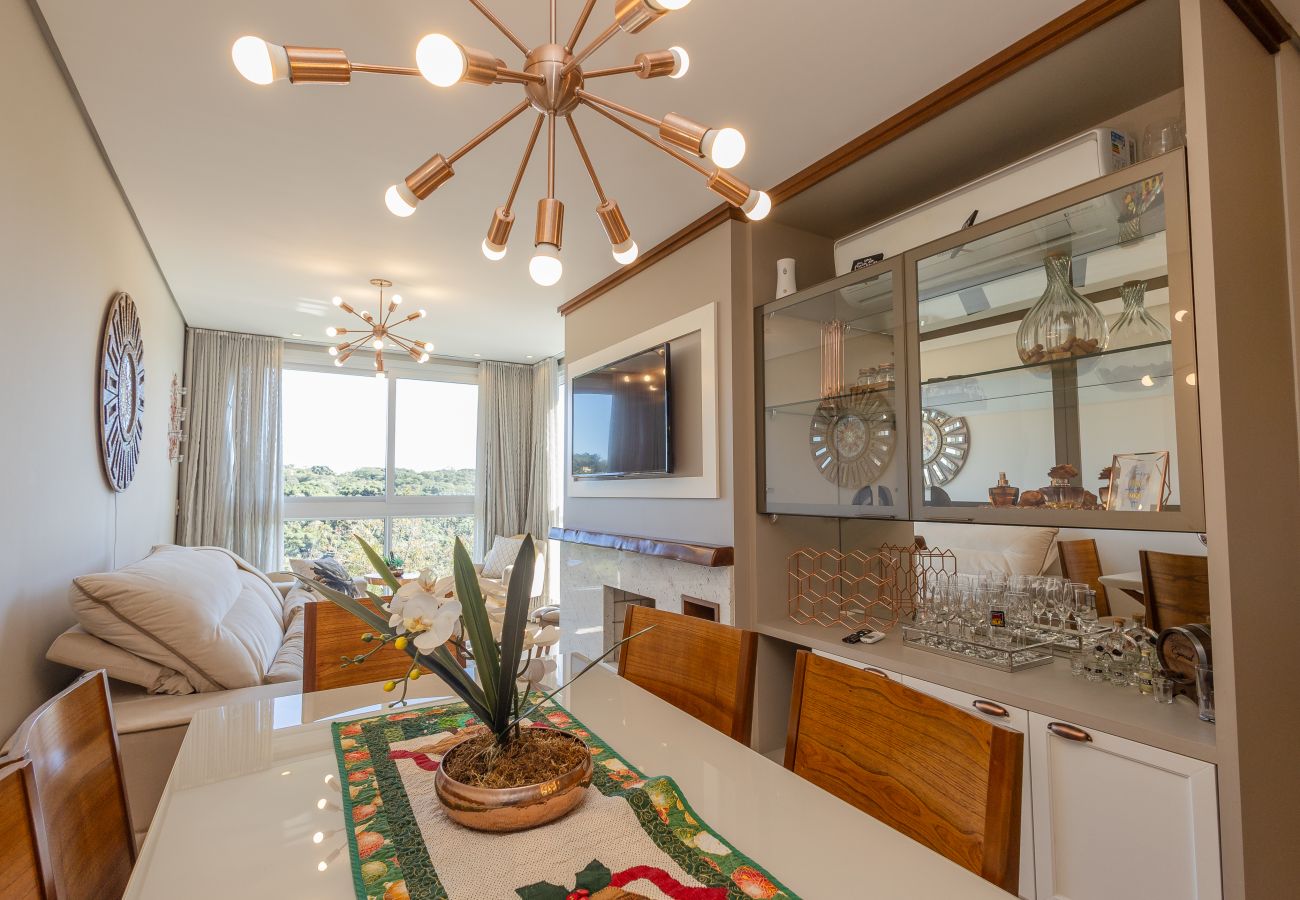 Apartamento em Gramado - Ap 2D (1 suíte) com Vista para o Bosque!