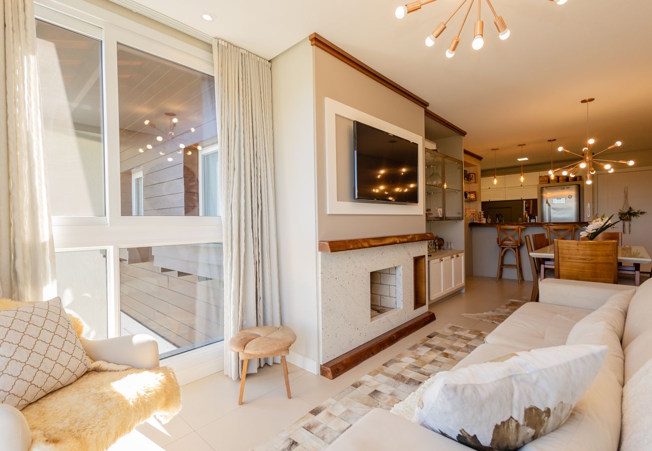 Apartamento em Gramado - Ap 2D (1 suíte) com Vista para o Bosque!