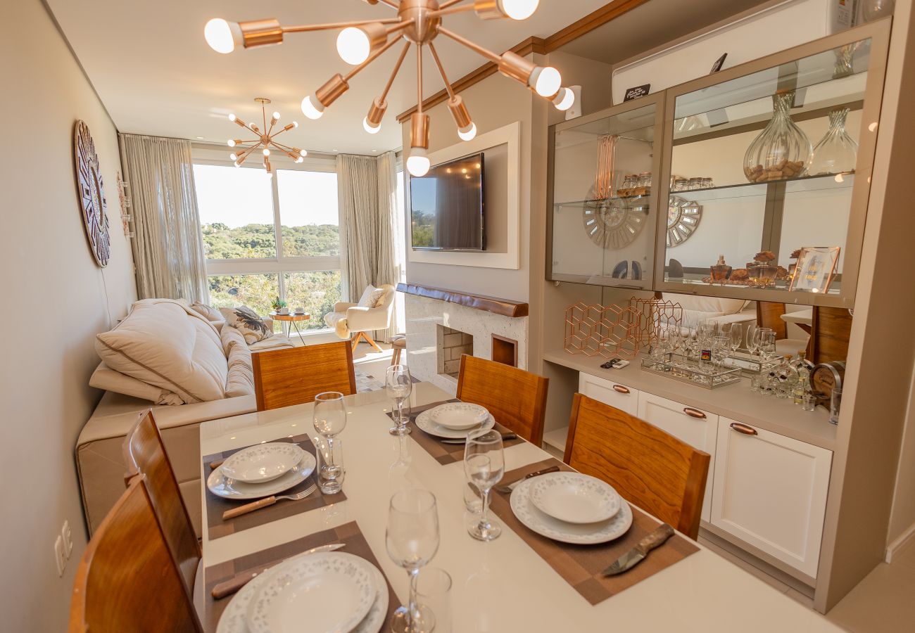 Apartamento em Gramado - Ap 2D (1 suíte) com Vista para o Bosque!