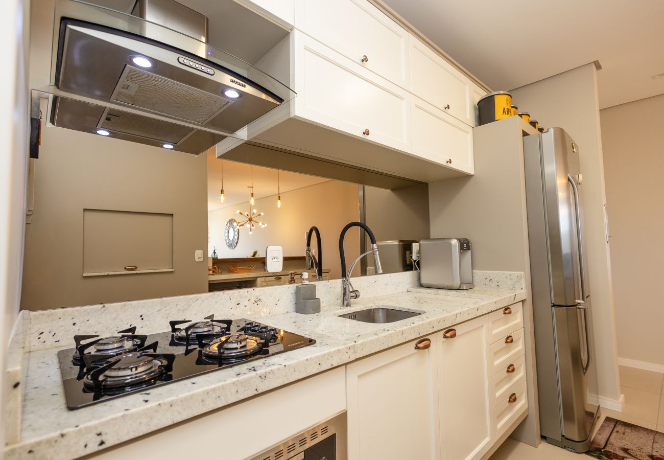 Apartamento em Gramado - Ap 2D (1 suíte) com Vista para o Bosque!