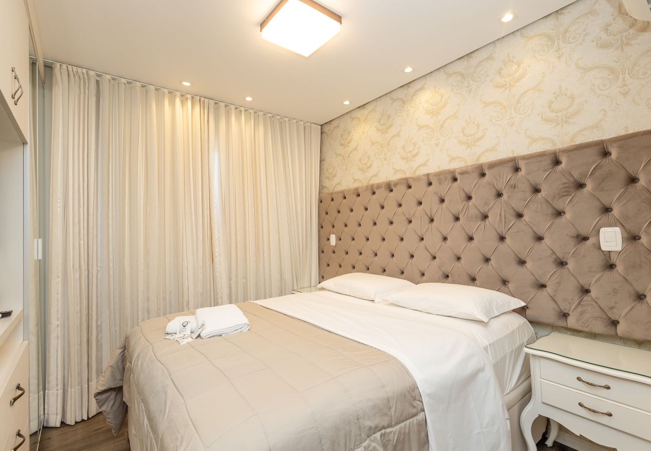 Apartamento em Gramado - Ap 2D (1 suíte) com Vista para o Bosque!