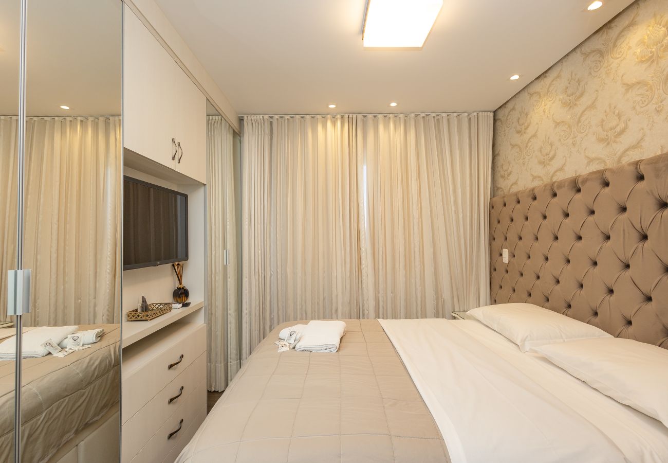 Apartamento em Gramado - Ap 2D (1 suíte) com Vista para o Bosque!