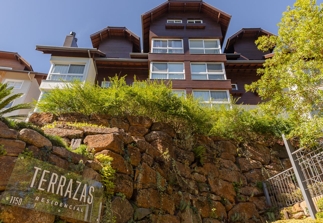 Apartamento em Gramado - Ap 2D (1 suíte) com Vista para o Bosque!
