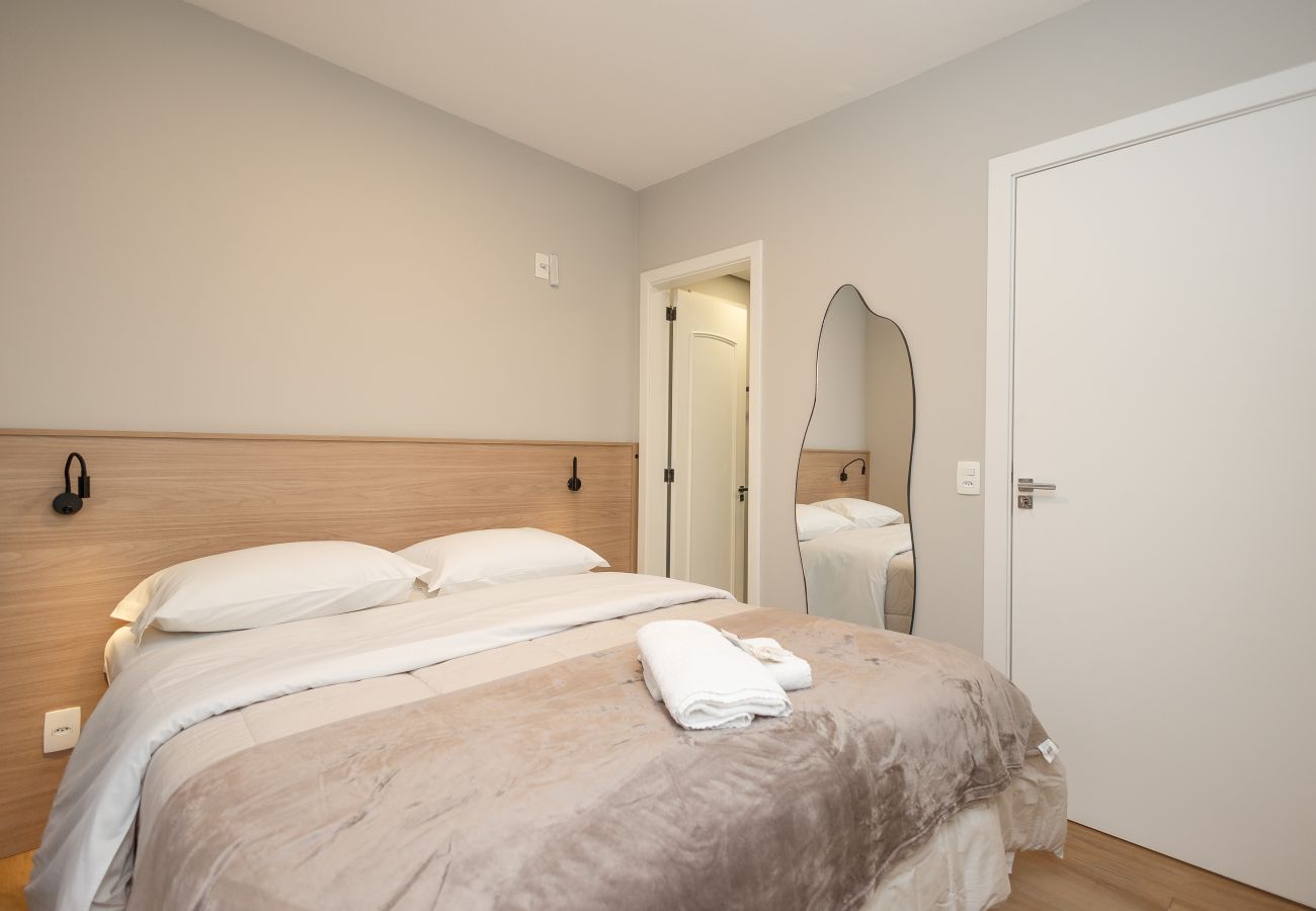 Apartamento em Gramado - Ap para 4 em Gramado, a 40m da Rua Coberta