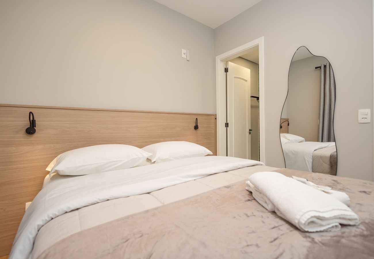 Apartamento em Gramado - Ap para 4 em Gramado, a 40m da Rua Coberta