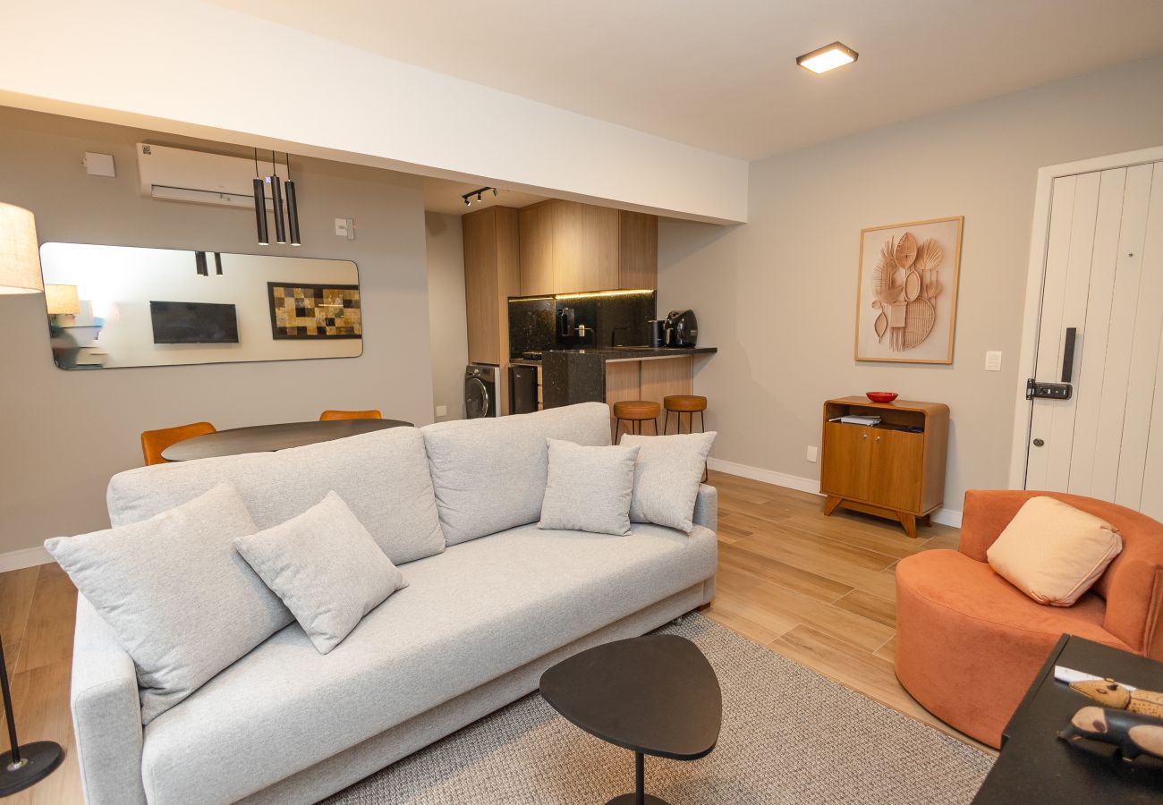 Apartamento em Gramado - Ap para 4 em Gramado, a 40m da Rua Coberta