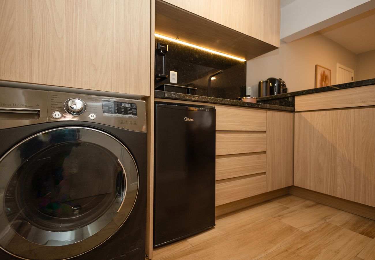 Apartamento em Gramado - Ap para 4 em Gramado, a 40m da Rua Coberta