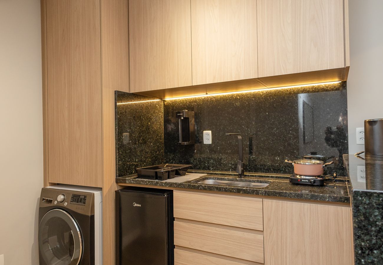 Apartamento em Gramado - Ap para 4 em Gramado, a 40m da Rua Coberta