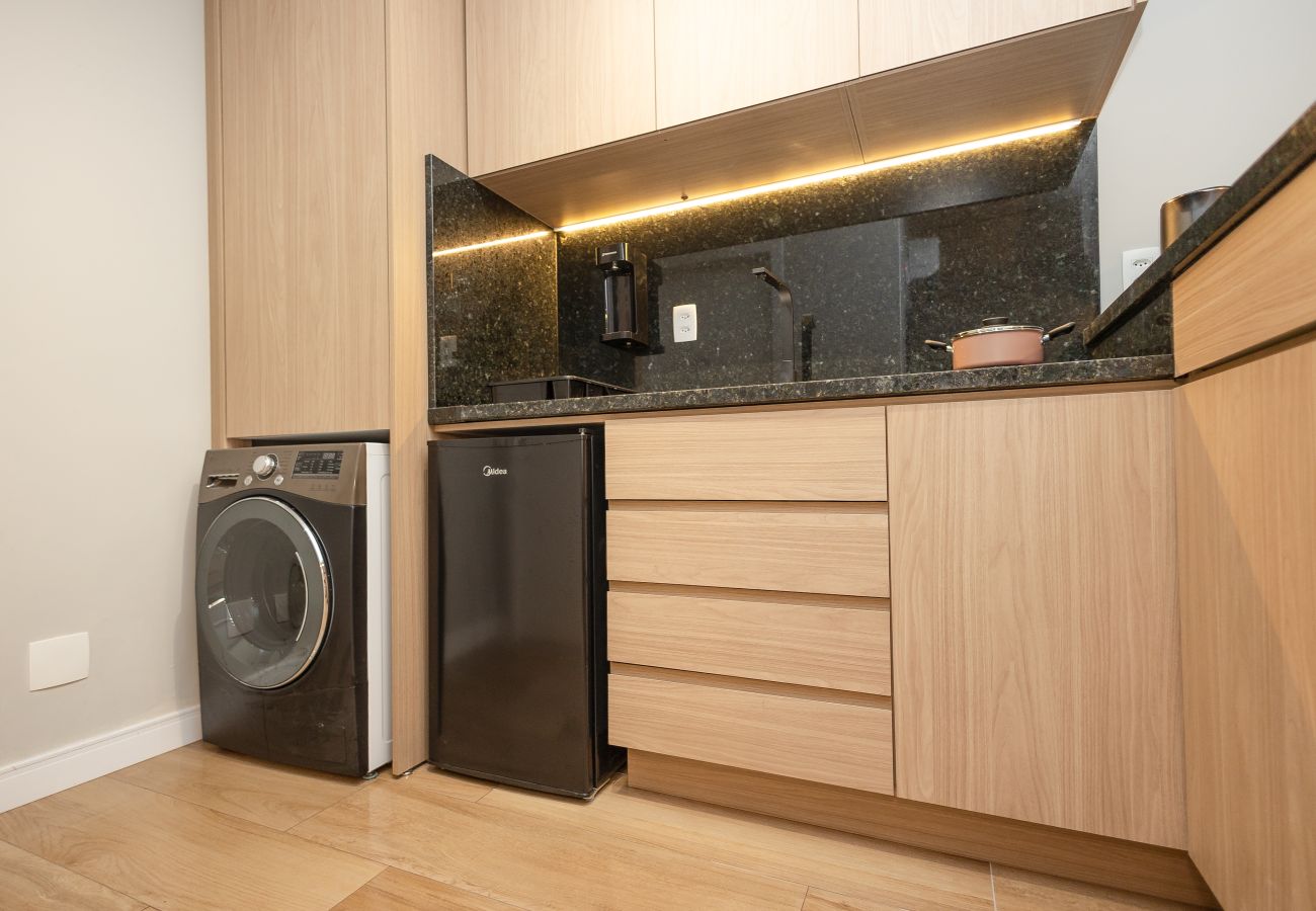 Apartamento em Gramado - Ap para 4 em Gramado, a 40m da Rua Coberta