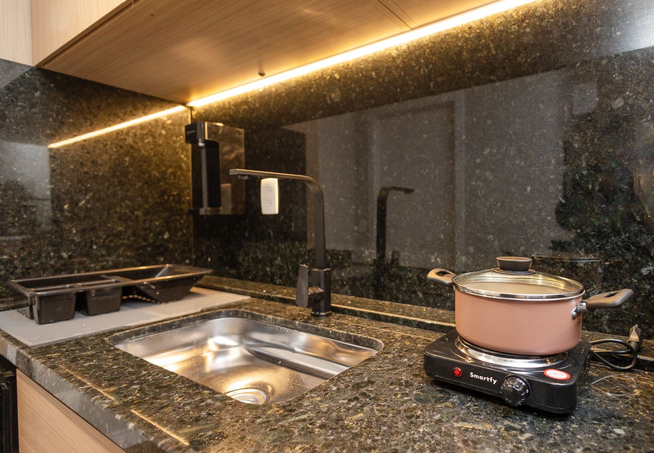 Apartamento em Gramado - Ap para 4 em Gramado, a 40m da Rua Coberta