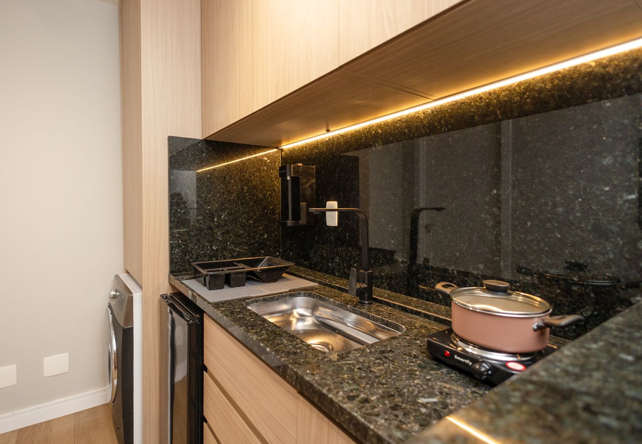 Apartamento em Gramado - Ap para 4 em Gramado, a 40m da Rua Coberta