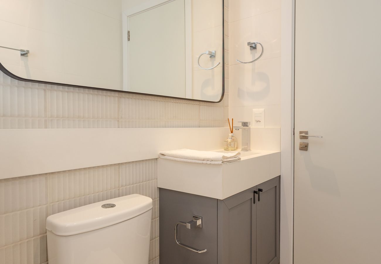 Apartamento em Gramado - NOVO! Apto 2 suítes a 400m da R Coberta!