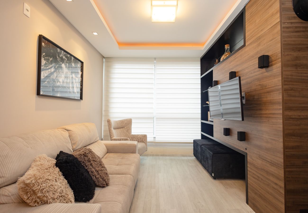 Apartamento em Gramado - NOVO! Ap 2Q com suite a 300m da R Coberta!
