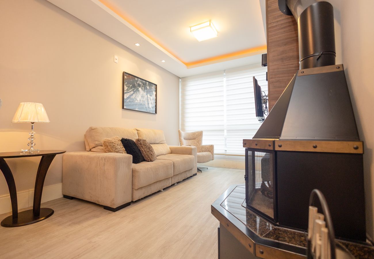 Apartamento em Gramado - NOVO! Ap 2Q com suite a 300m da R Coberta!