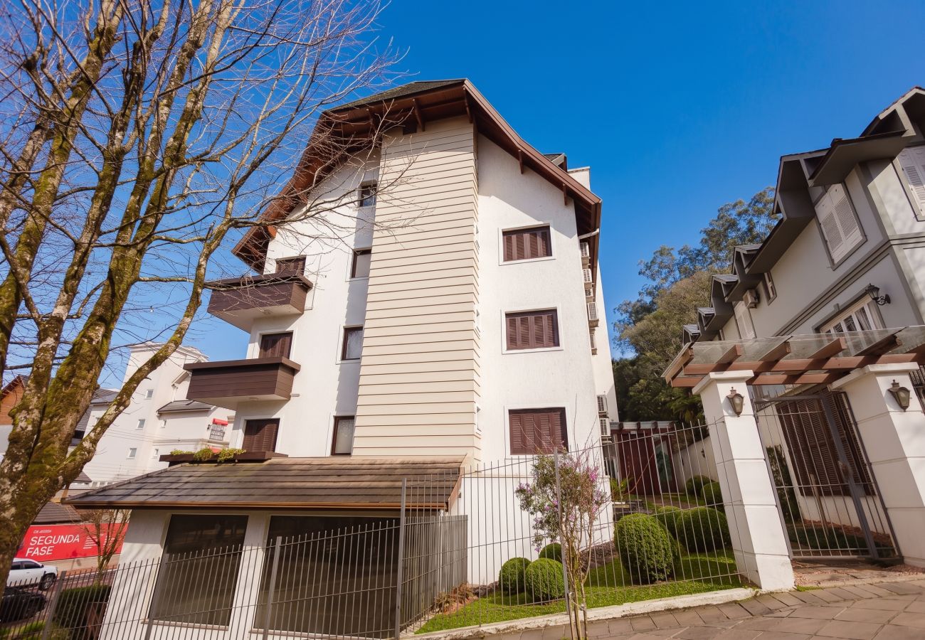 Apartamento em Gramado - NOVO! Ap 2Q com suite a 300m da R Coberta!