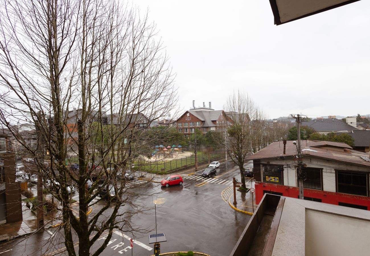 Apartamento em Gramado - NOVO! Ap 2Q com suite a 300m da R Coberta!