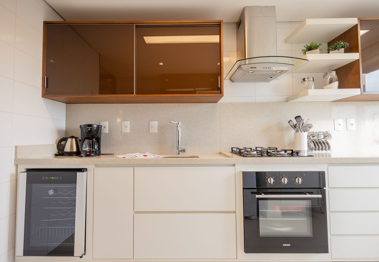 Apartamento em Gramado - Faça Tudo a Pé! 150m Rua Coberta | 2 Suítes