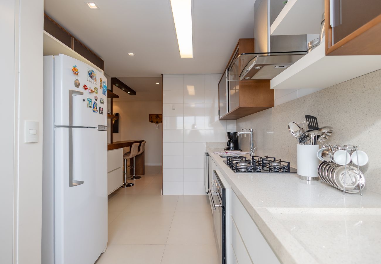 Apartamento em Gramado - Faça Tudo a Pé! 150m Rua Coberta | 2 Suítes