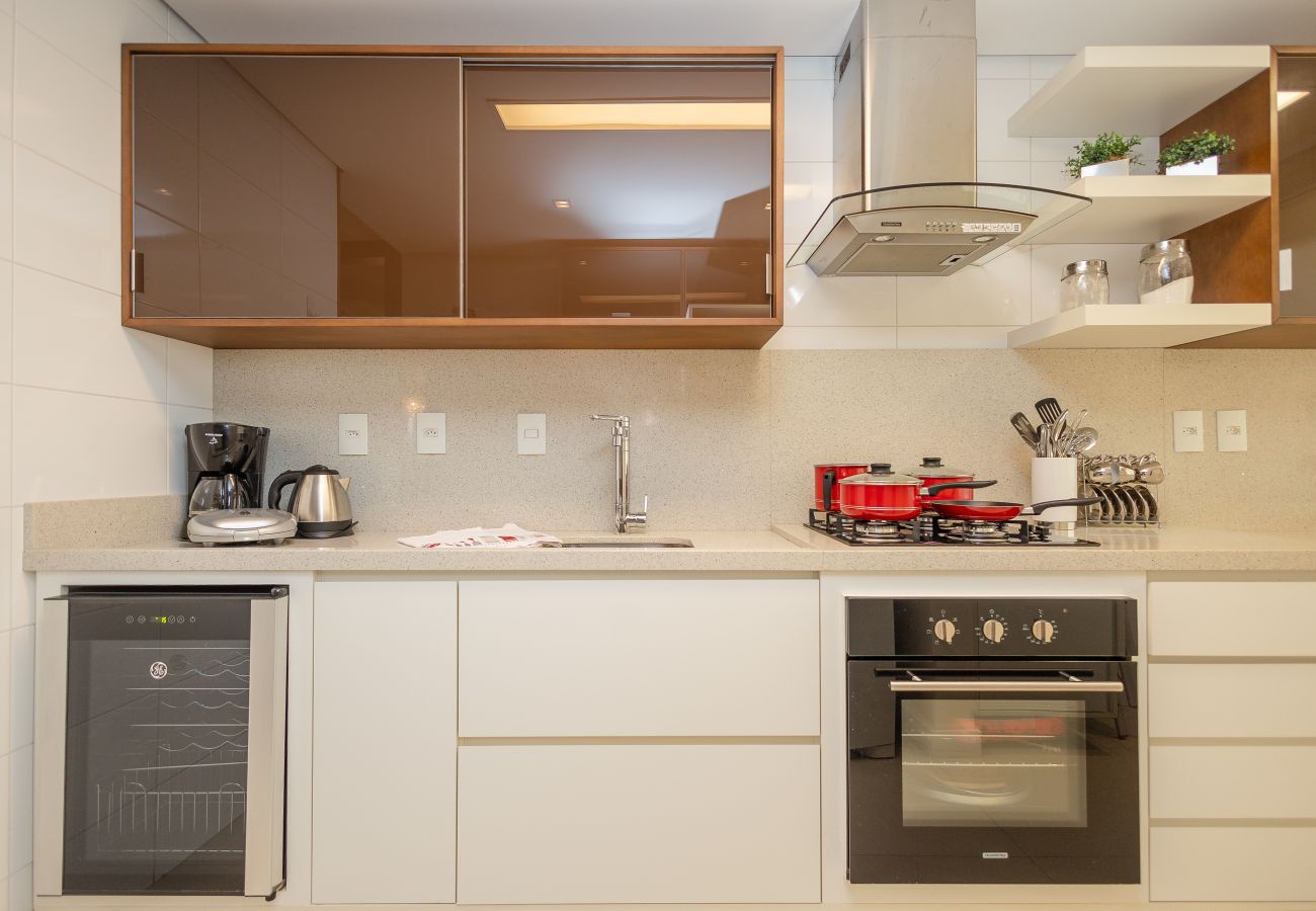Apartamento em Gramado - Faça Tudo a Pé! 150m Rua Coberta | 2 Suítes
