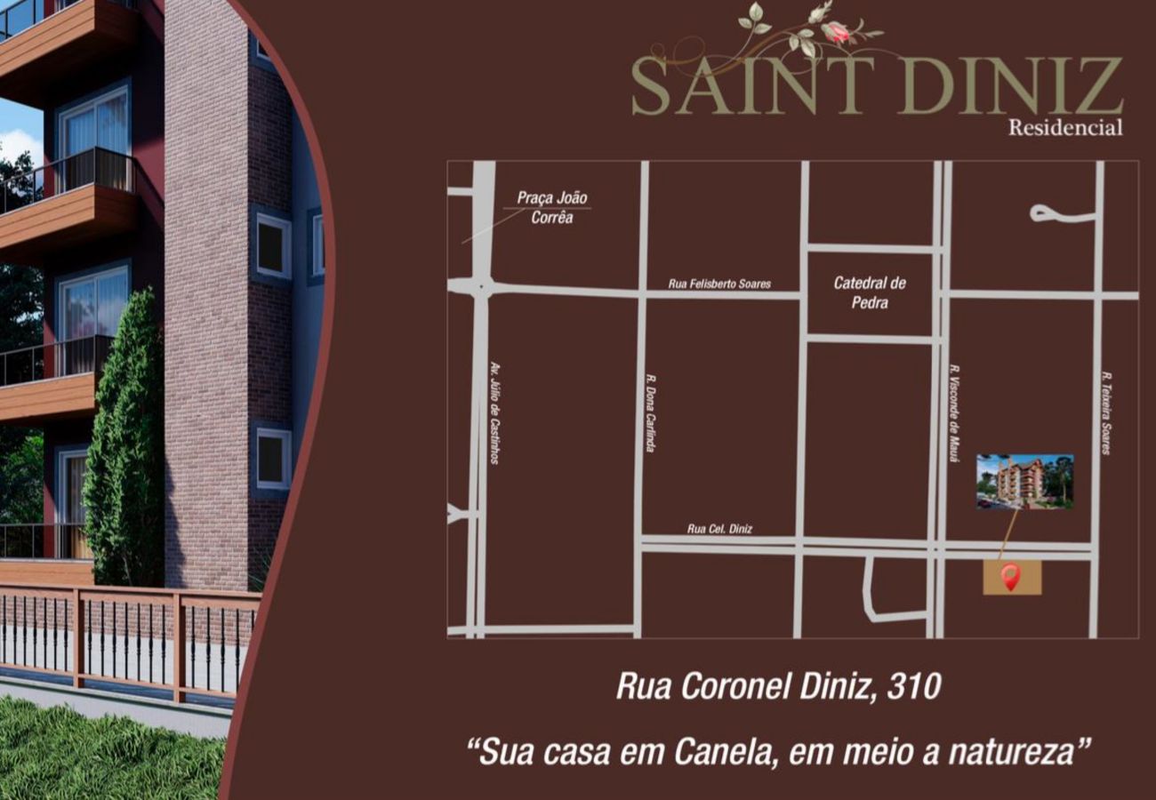 Apartamento em Canela - Apto 2 dormitórios Saint Diniz REF 558379
