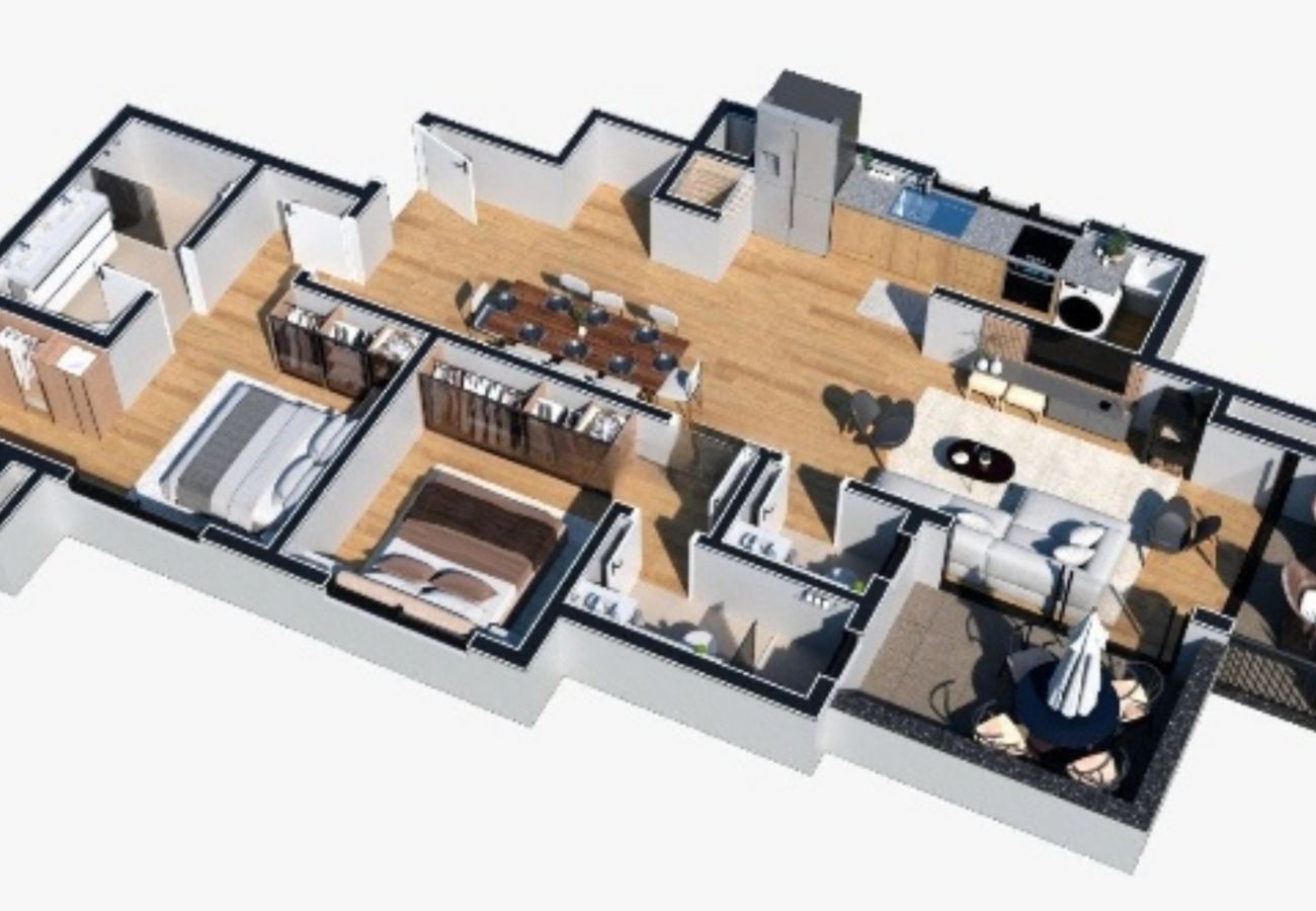 Apartamento em Gramado - Apto 02 dorm. no Residencial Mendoza REF 559253
