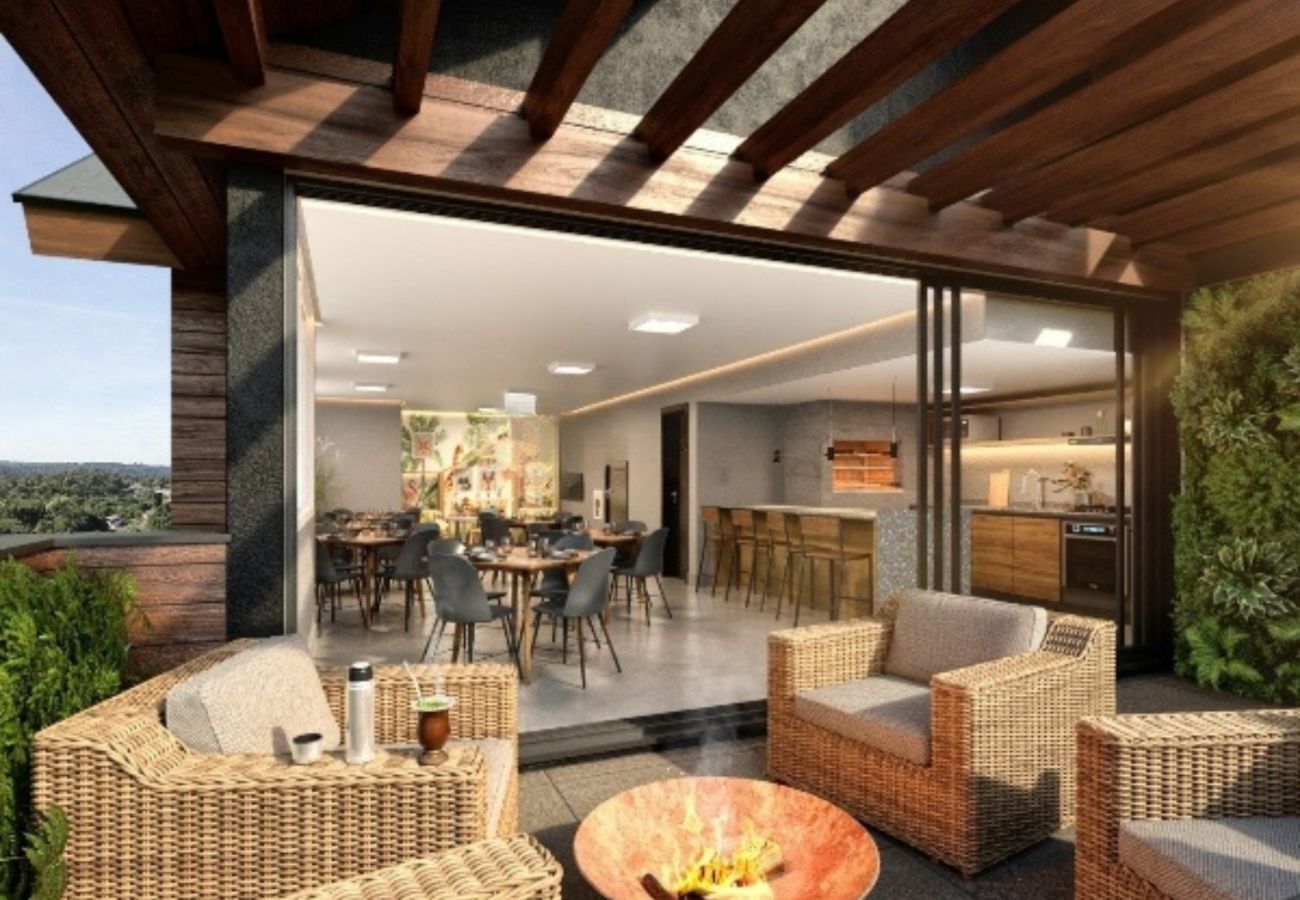 Apartamento em Gramado - Apto 02 dorm. no Residencial Mendoza REF 559253