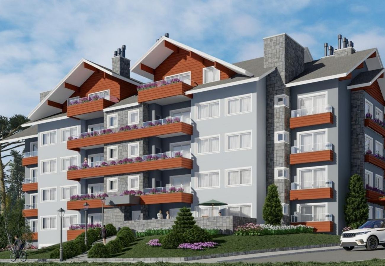 Apartamento em Canela - Apto 1 dorm Villagio Boa Vista REF 571083