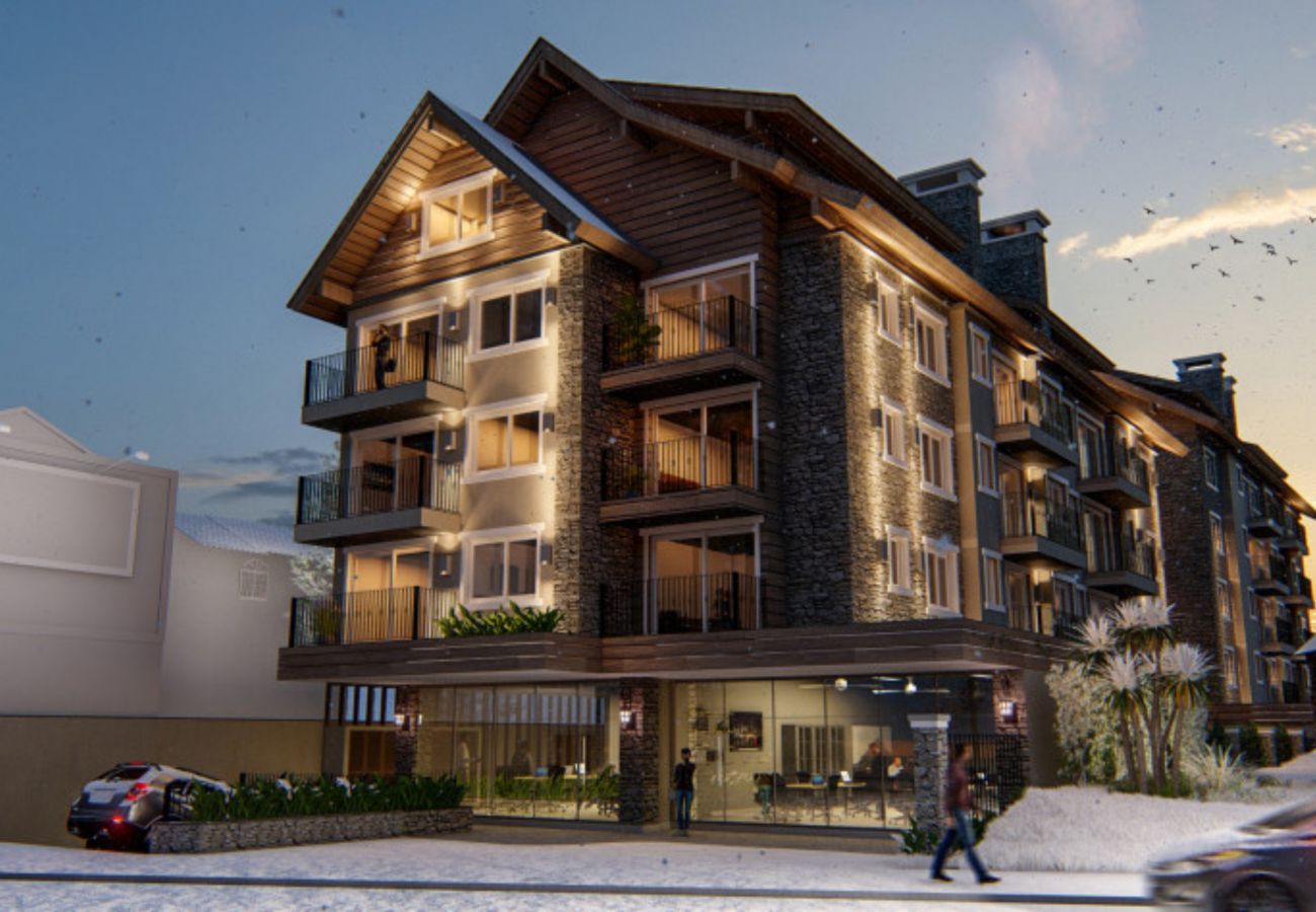 Apartamento em Canela - APTO 1 DORM RESIDENCIAL TERRUÁ CANELA REF 571089