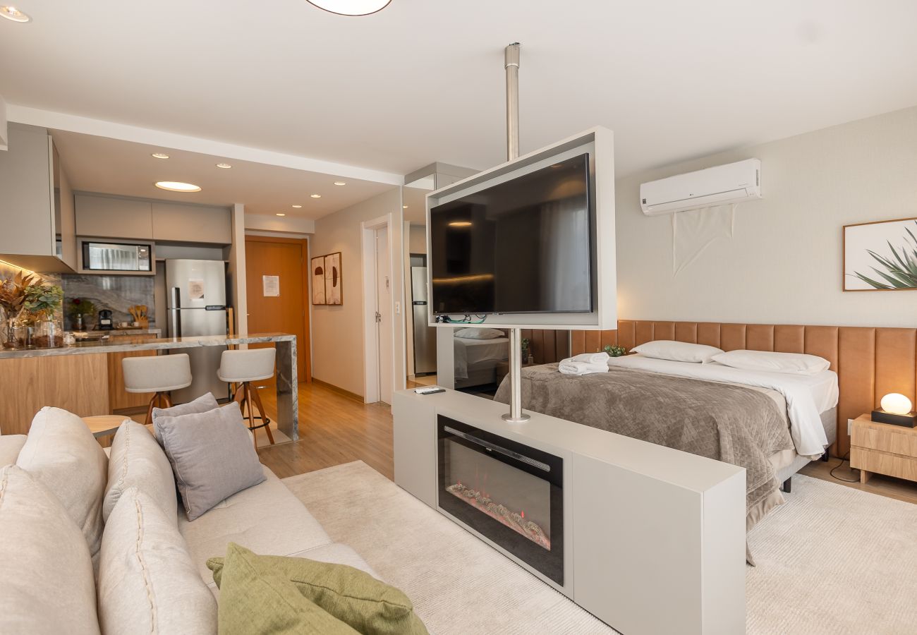 Apartamento em Gramado - MARAVILHOSO STUDIO NO VITA BOULEVARD  REF 705492