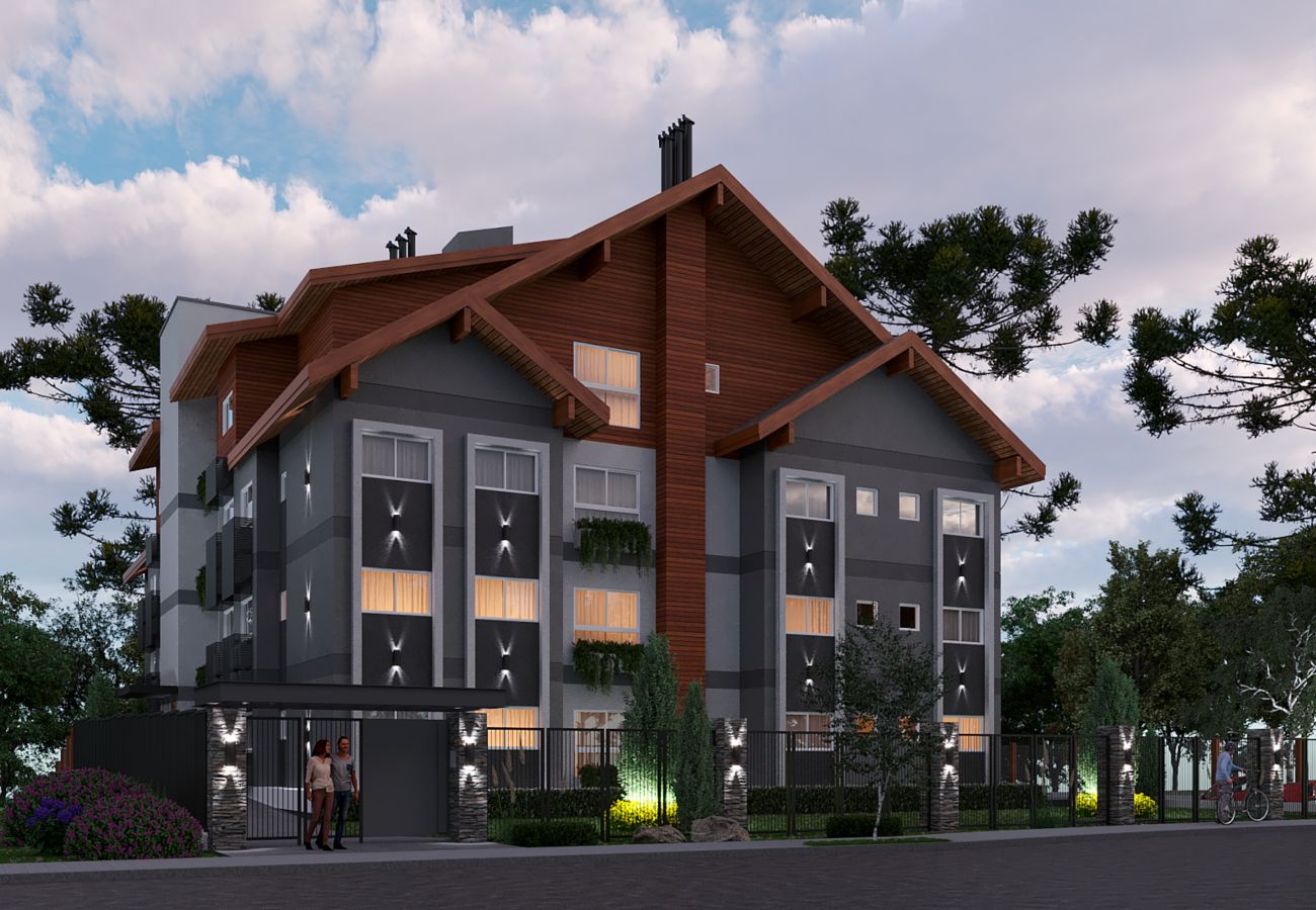 Apartamento em Gramado - APTO Residencial Vista do Floresta REF 721454