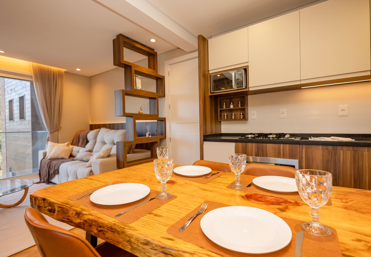 Apartamento em Gramado - APTO 1 DORMITÓRIO ALPES DA MONTANHA REF 778013