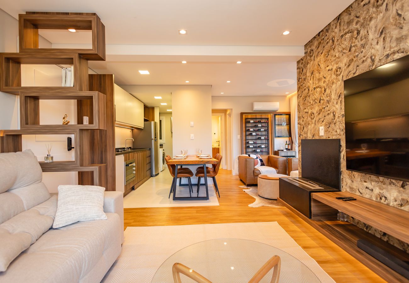 Apartamento em Gramado - APTO 1 DORMITÓRIO ALPES DA MONTANHA REF 778013
